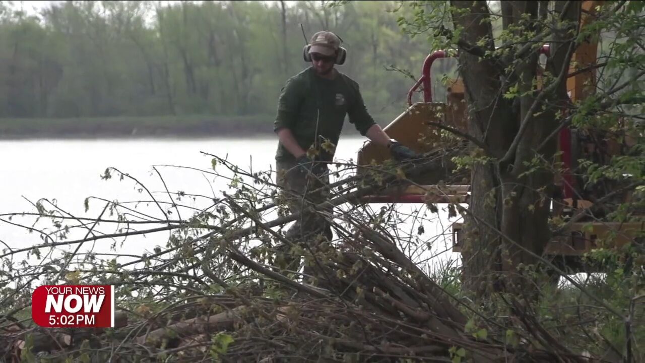 Ford Lima Engine Plant workers help to beautify Ottawa Metro Park